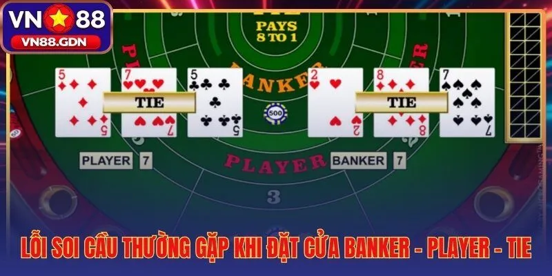Bốn lỗi tư duy phá vỡ kỹ năng đánh baccarat VN88 trung cấp