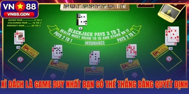 Cách đánh bài blackjack VN88 dựa trên xác suất