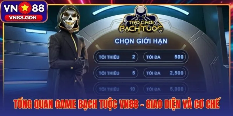 Trò chơi bạch tuộc VN88 đồ họa 3D đại dương và cơ chế jackpot